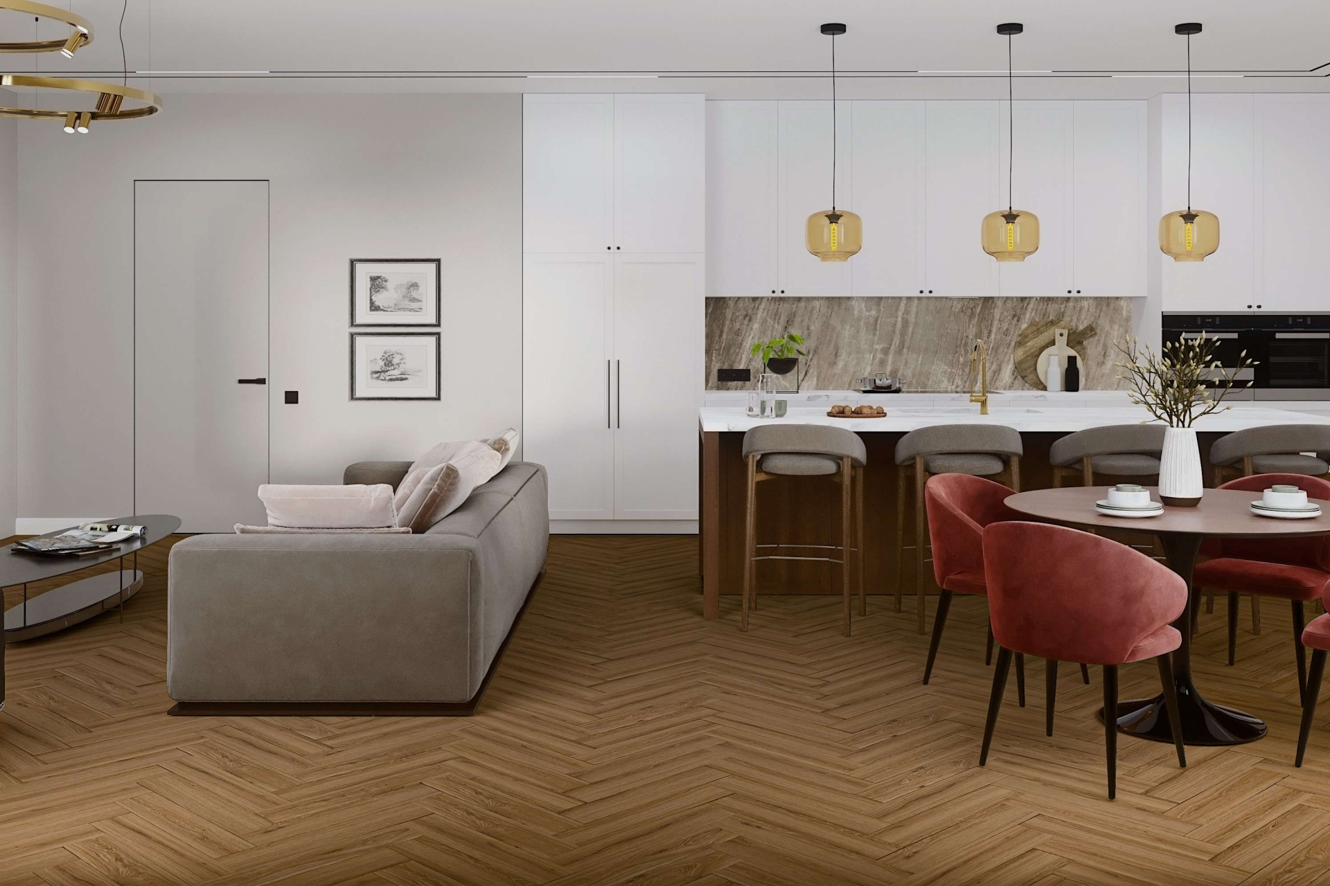 SPC ламинат «Damy Floor» Лидс (615*123*4 мм) — купить в Рубцовске