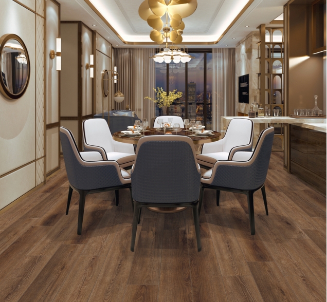 SPC ламинат "CronaFloor" Wood 4V Дуб Регин (1200*180*4 мм) — купить в Рубцовске