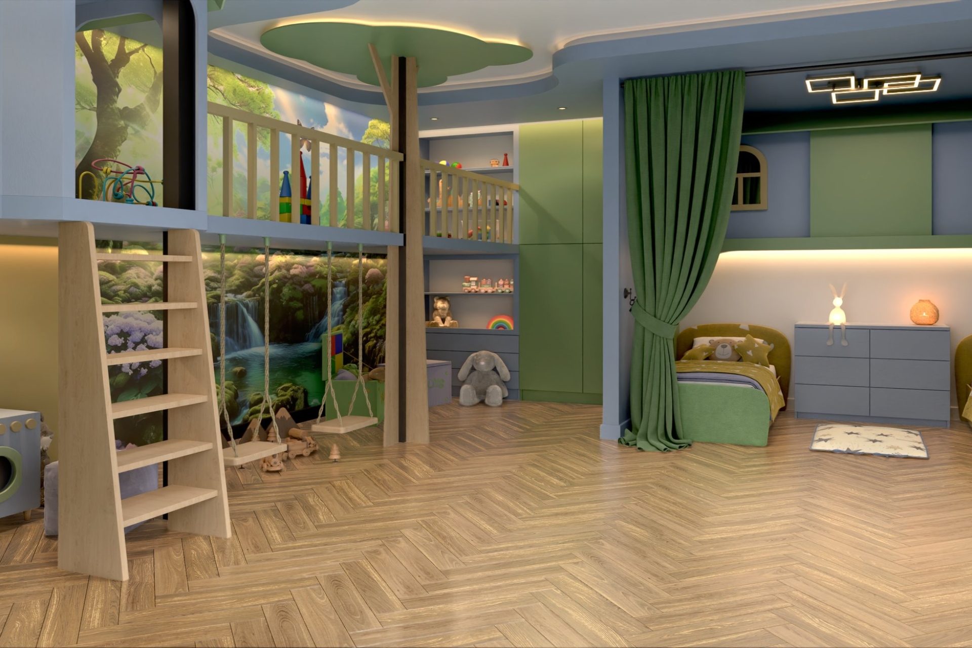 Инженерный паркет «Damy Floor» Натуральный (укладка елочкой) — купить в Рубцовске