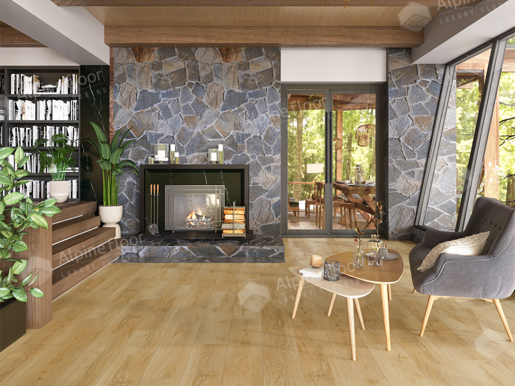 SPC ламинат "Alpine Floor" Жардин (1220*183*4 мм) — купить в Рубцовске