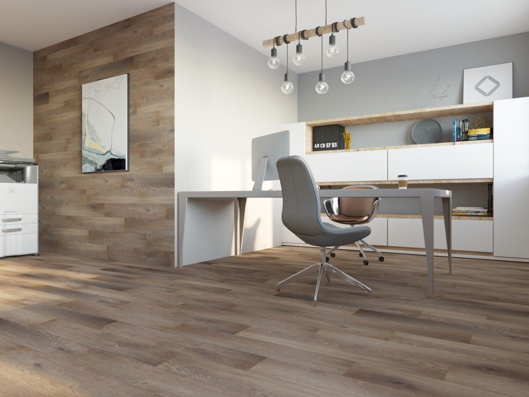 Замковая ПВХ плитка "Art Tile" Дуб Террас (920*150*4 мм) — купить в Рубцовске