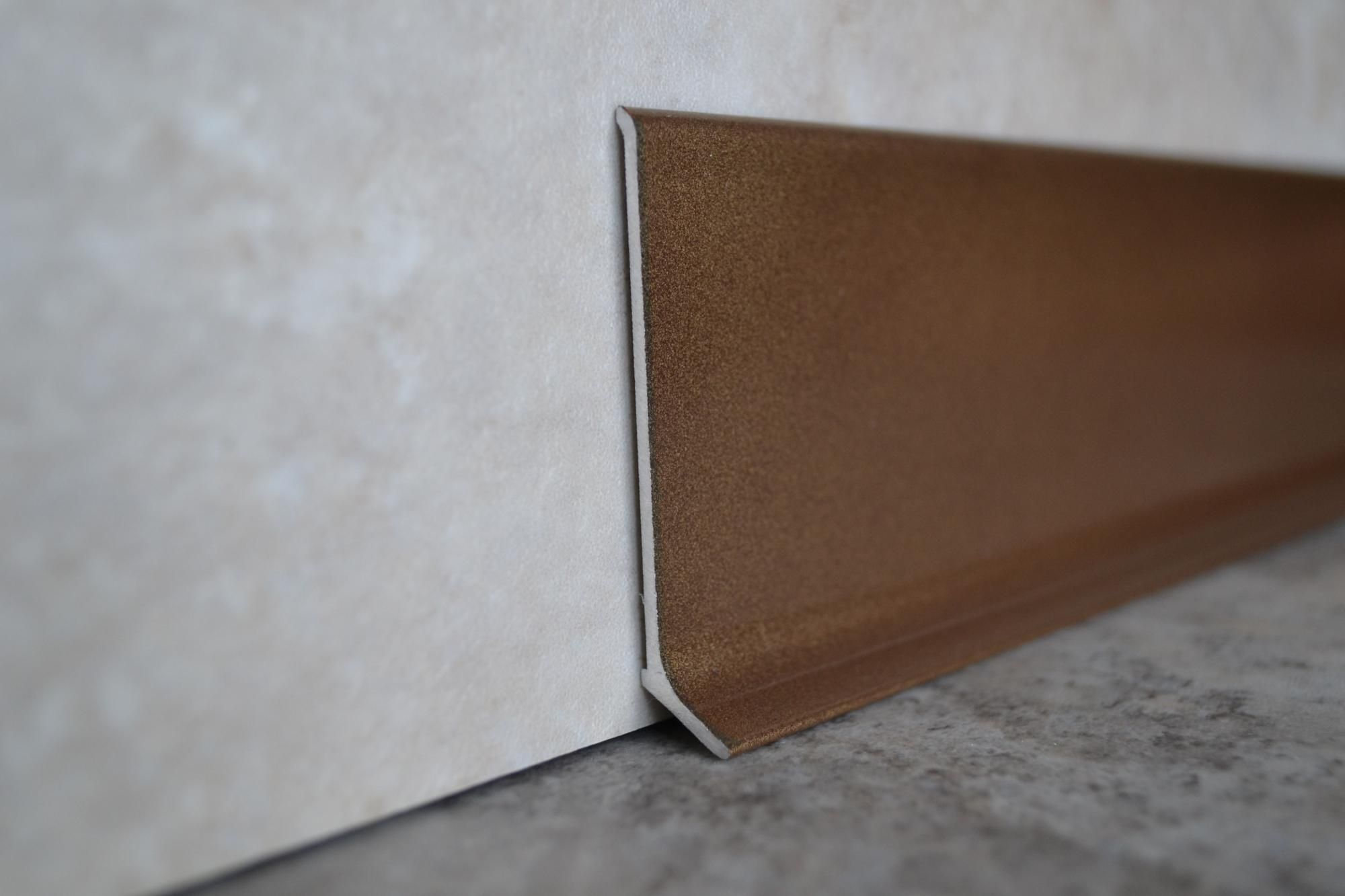 Угол наружный к алюминиевому плинтусу 60мм бронза — купить в Рубцовске