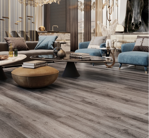 SPC ламинат "CronaFloor" Wood 4V Дуб Горный (1200*180*4 мм) — купить в Рубцовске