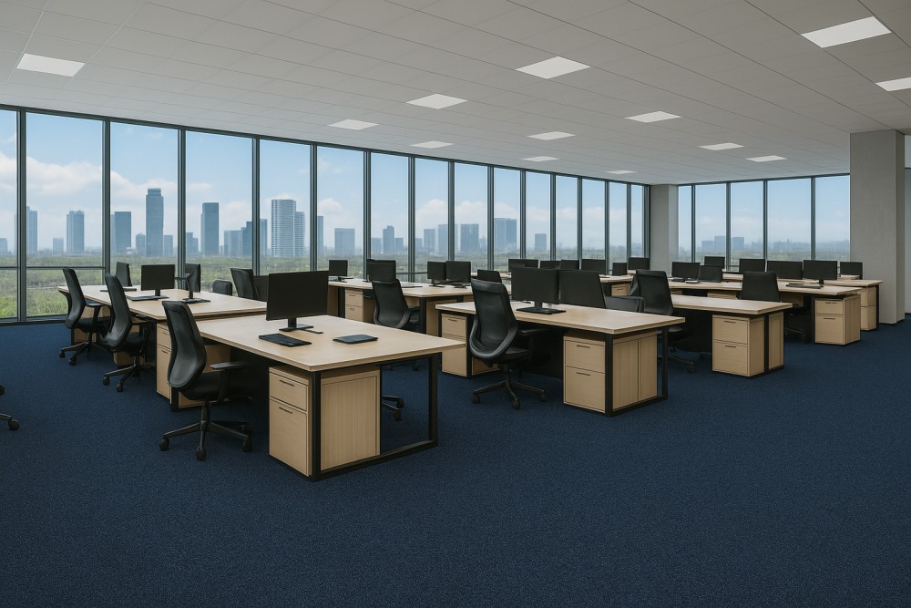 Ковролин Haima «Wilkins» Atom Blue 05 (3,66 м) — купить в Рубцовске