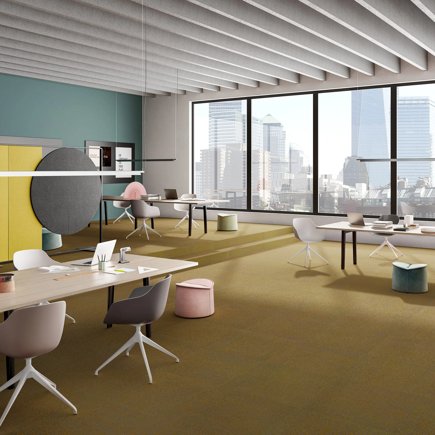 Ковровая плитка Marvel Tile 98 (500*500*6 мм) — купить в Рубцовске