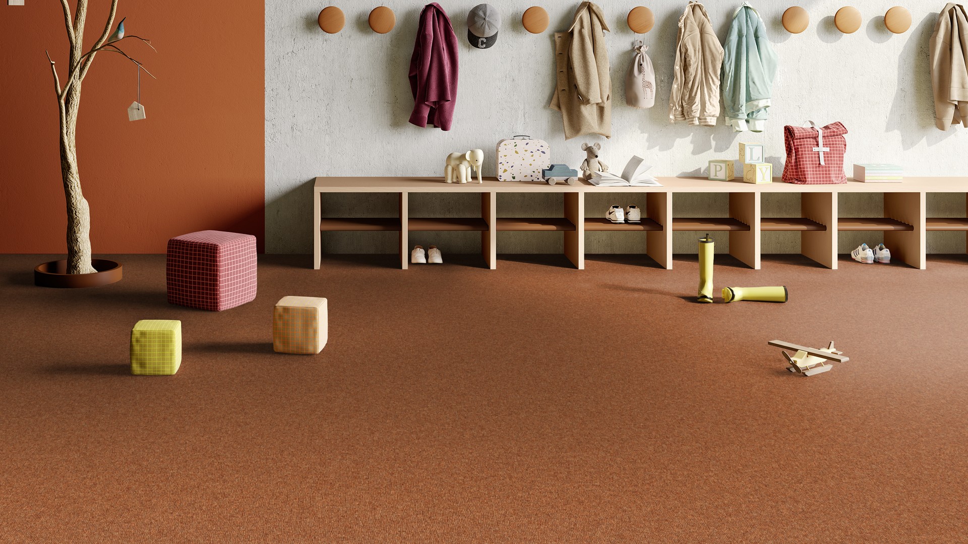 Ковровая плитка Medusa Tile 84 (500*500*5 мм) — купить в Рубцовске