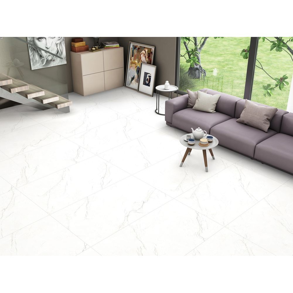 Керамогранит "Ennface" 600*1200 Mystic White Матовый Белый — купить в Рубцовске