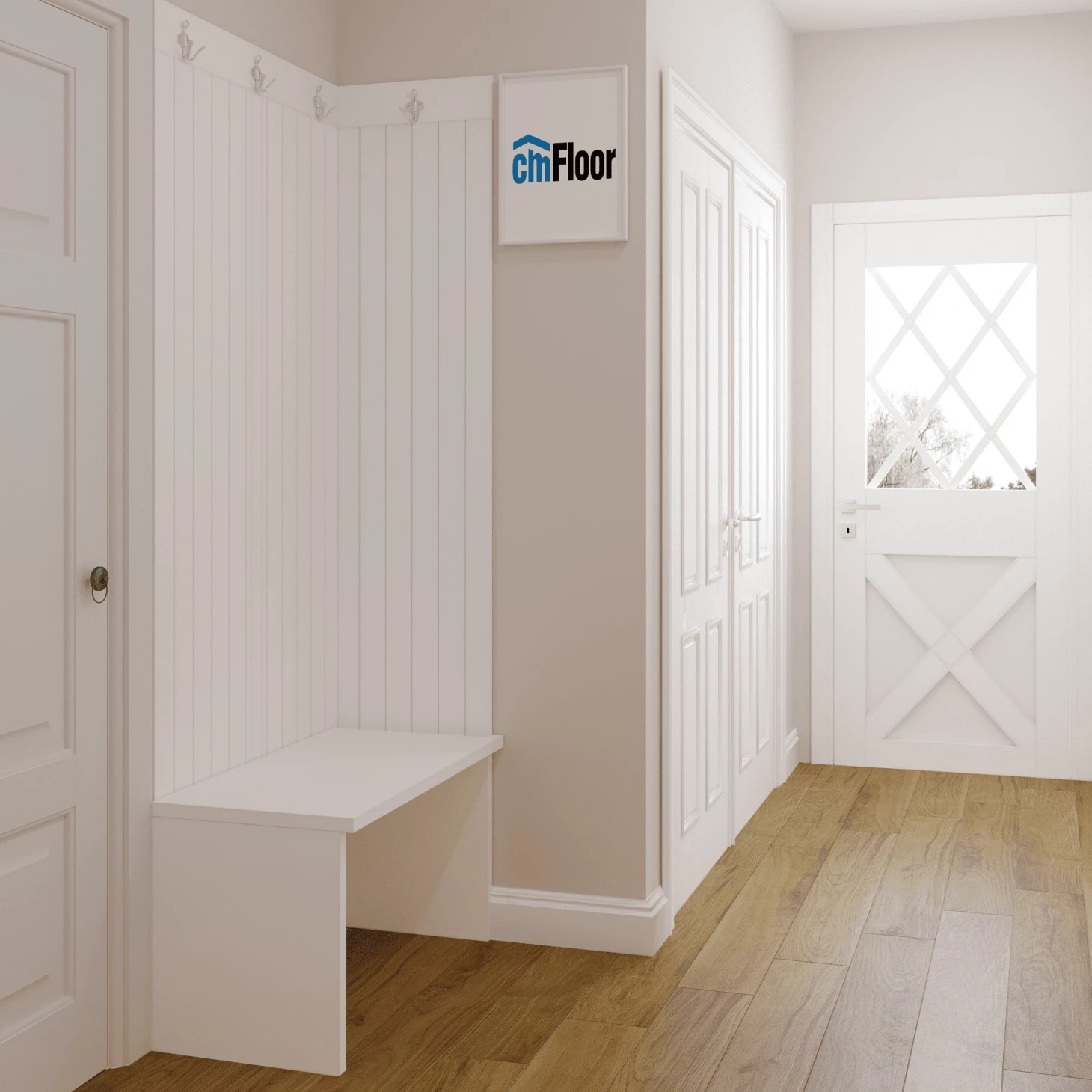 SPC плитка для пола Орех Американский (1220*180*4 мм) — купить в Рубцовске