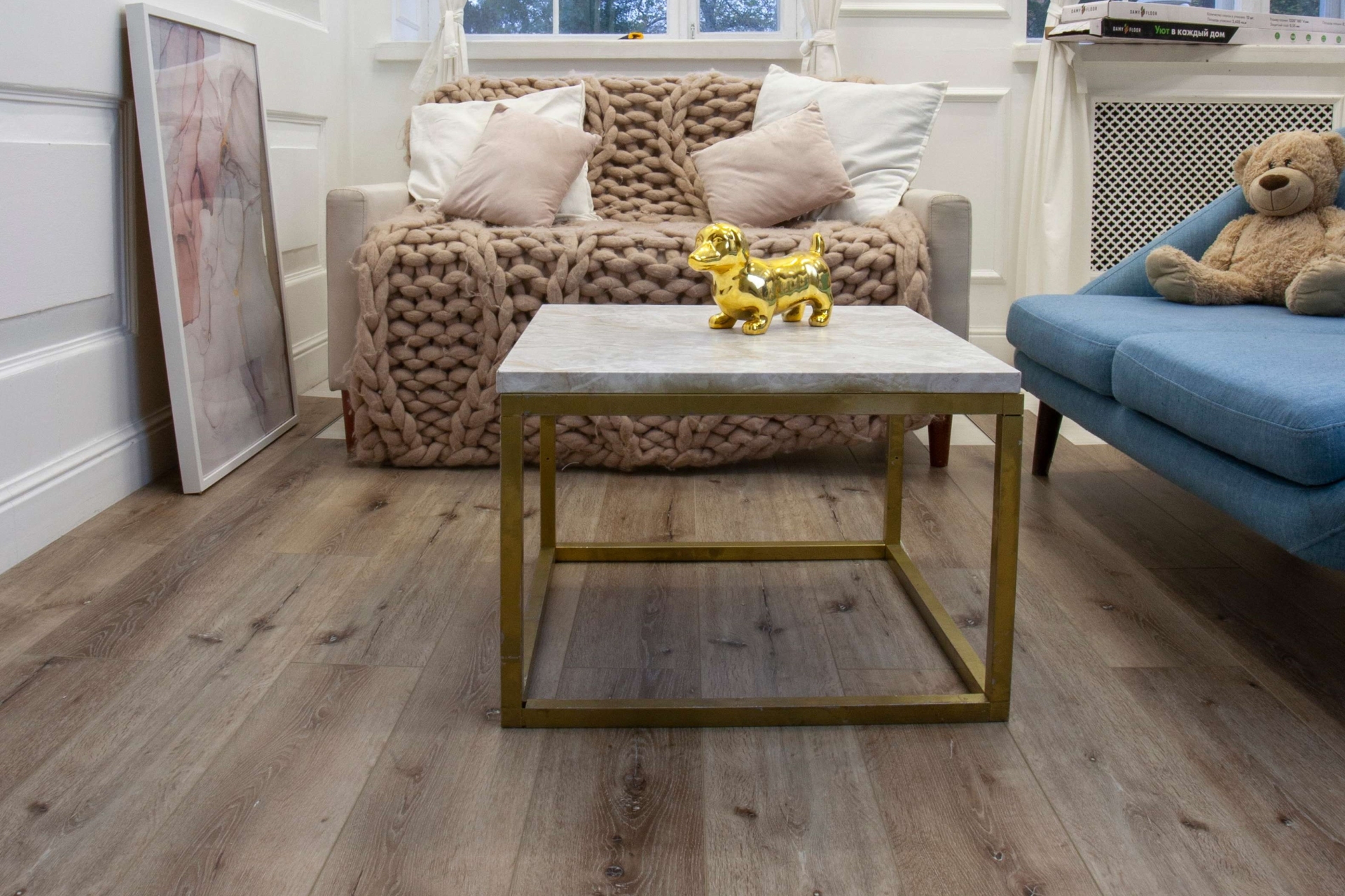 Усовершенствованная кварц-виниловая плитка «Damy Floor» Дуб Лофт (1227*187*2,5 мм) — купить в Рубцовске