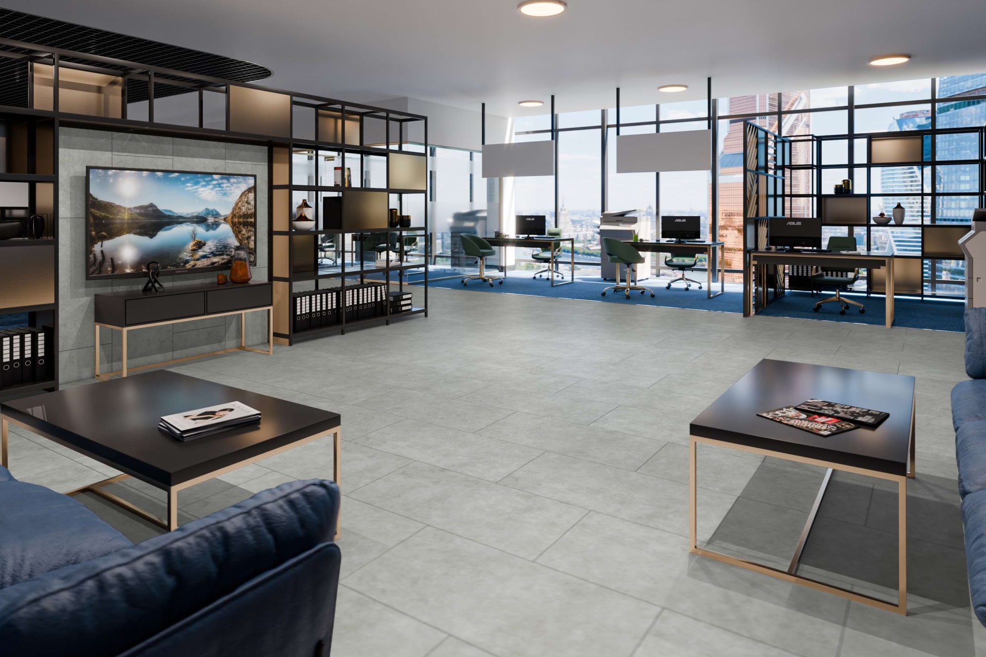 Усовершенствованная кварц-виниловая плитка «Damy Floor» Броуд-Пик (912,4*455,2*2,5 мм) — купить в Рубцовске