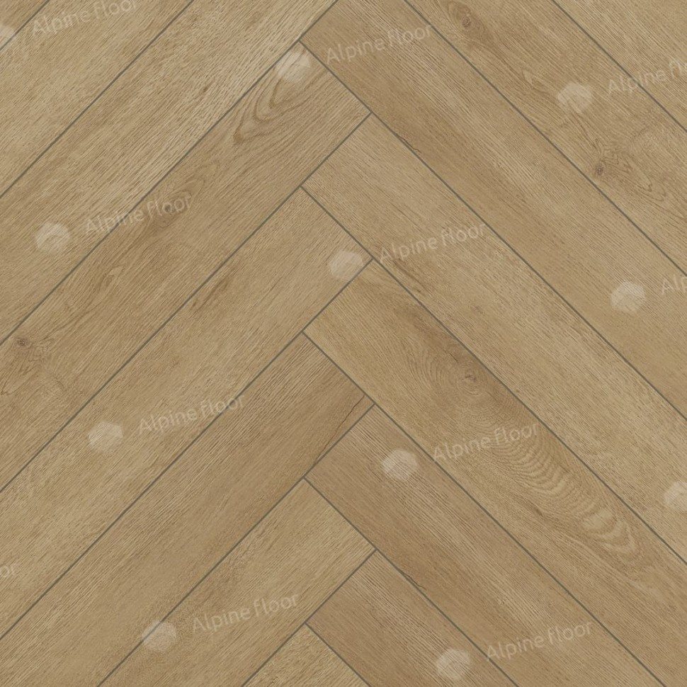 Ламинат "Alpine Floor" Herringbone 12 Дуб Молизе (600*100*12 мм) — купить в Рубцовске