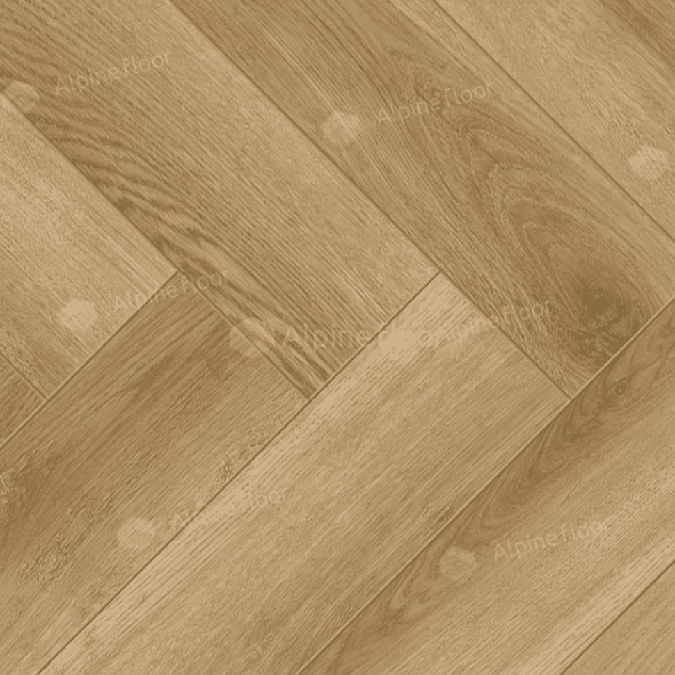 Ламинат "Alpine Floor" Herringbone 12 PRO Дуб Эльзас (606*101*12 мм) — купить в Рубцовске