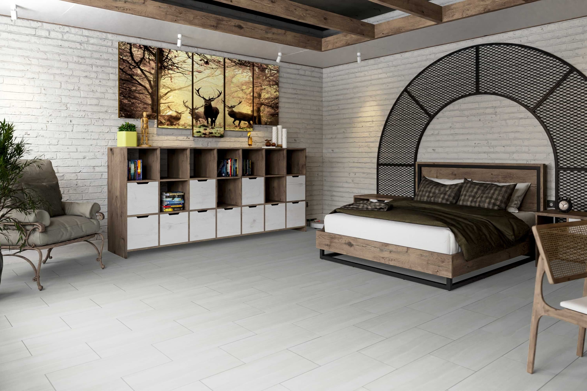 SPC плитка «Damy Floor» Кайлас (610*305*5 мм) — купить в Рубцовске