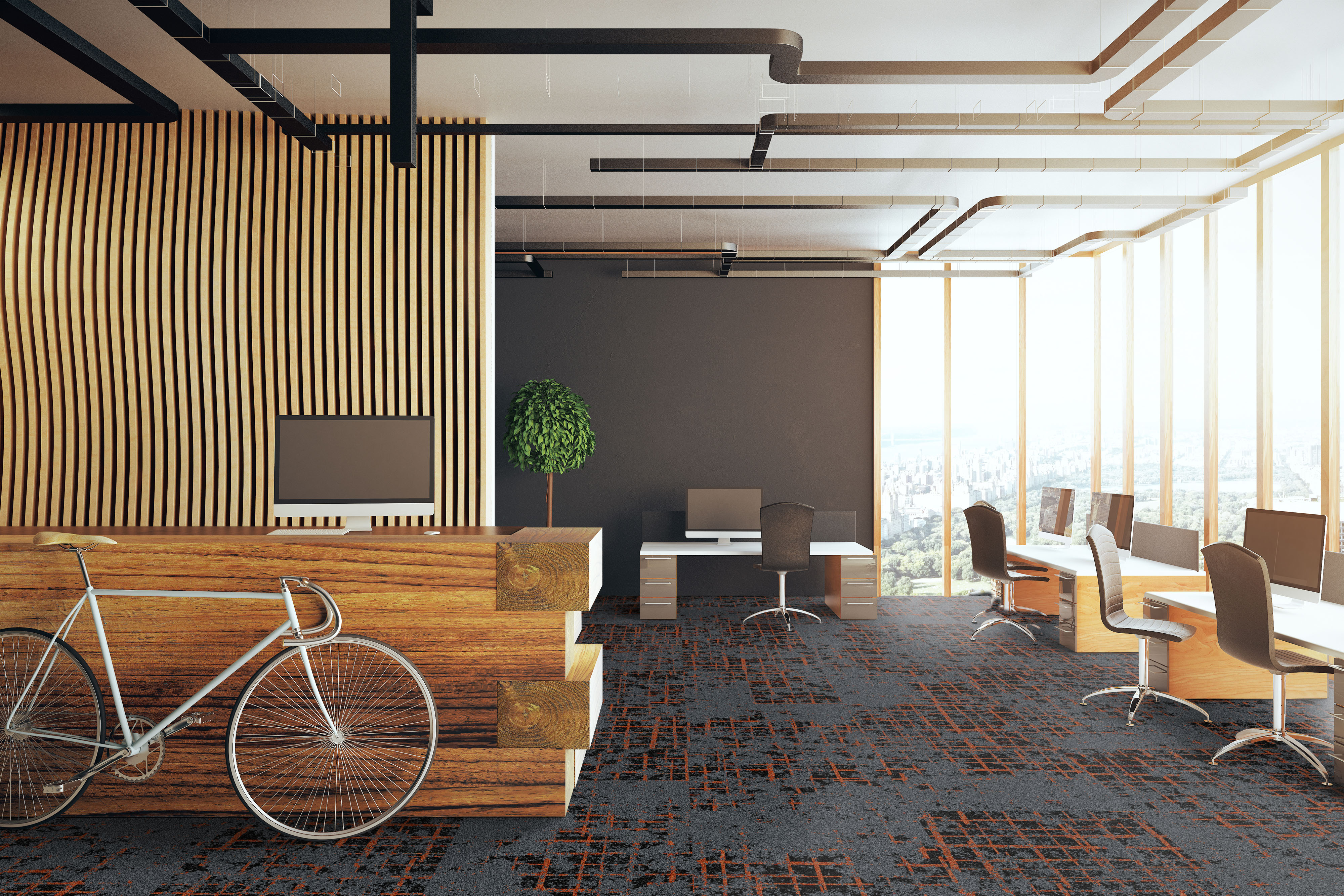 Ковровая плитка Macro Tile 91 (500*500*5 мм) — купить в Рубцовске