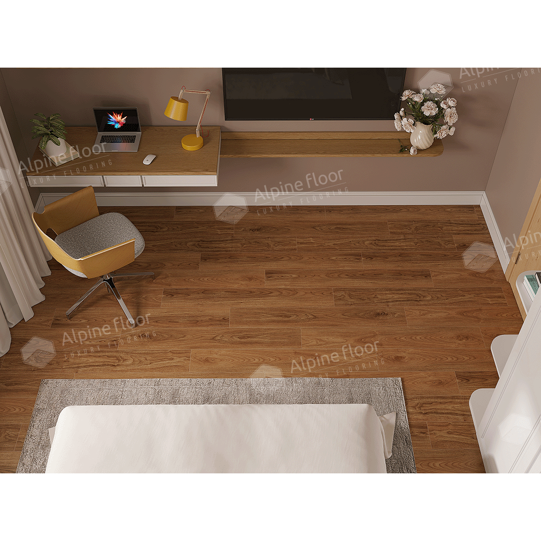 SPC ламинат "Alpine Floor" Орех Маррон Классик (1220*183*4 мм) — купить в Рубцовске