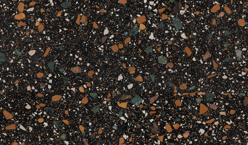 Керамогранит Terrazzo Black 800x1600 matt многоцветный — купить в Рубцовске
