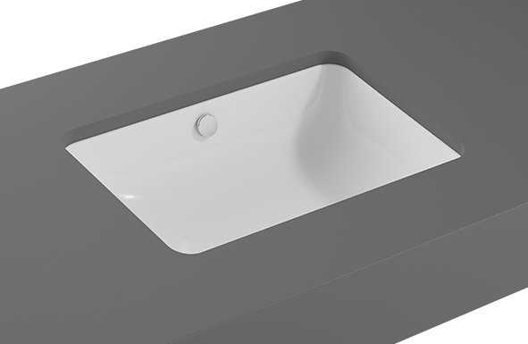 Раковина S20 48 встраиваемая снизу белая 7475B003-0618