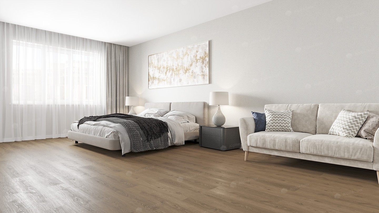 SPC ламинат "Alpine Floor" Аллегро (1220*183*3,5 мм) — купить в Рубцовске