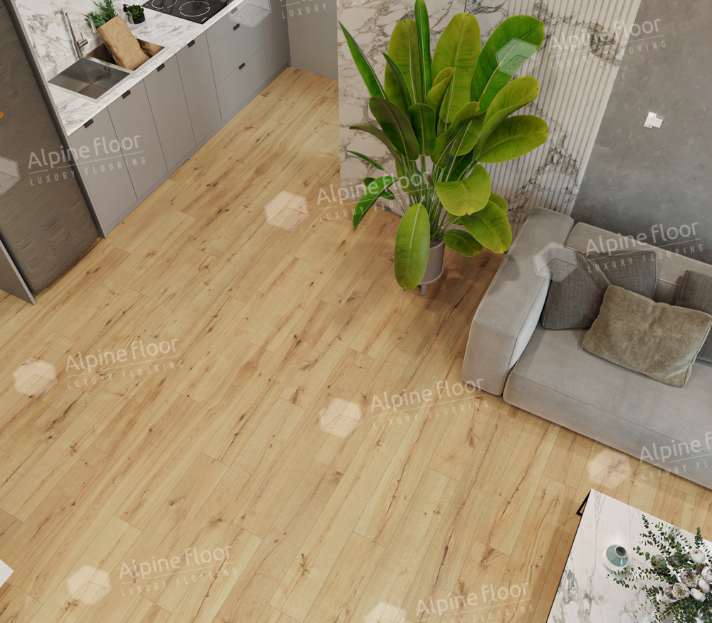 SPC ламинат "Alpine Floor" Flushing Bay (1290*203*4 мм) — купить в Рубцовске