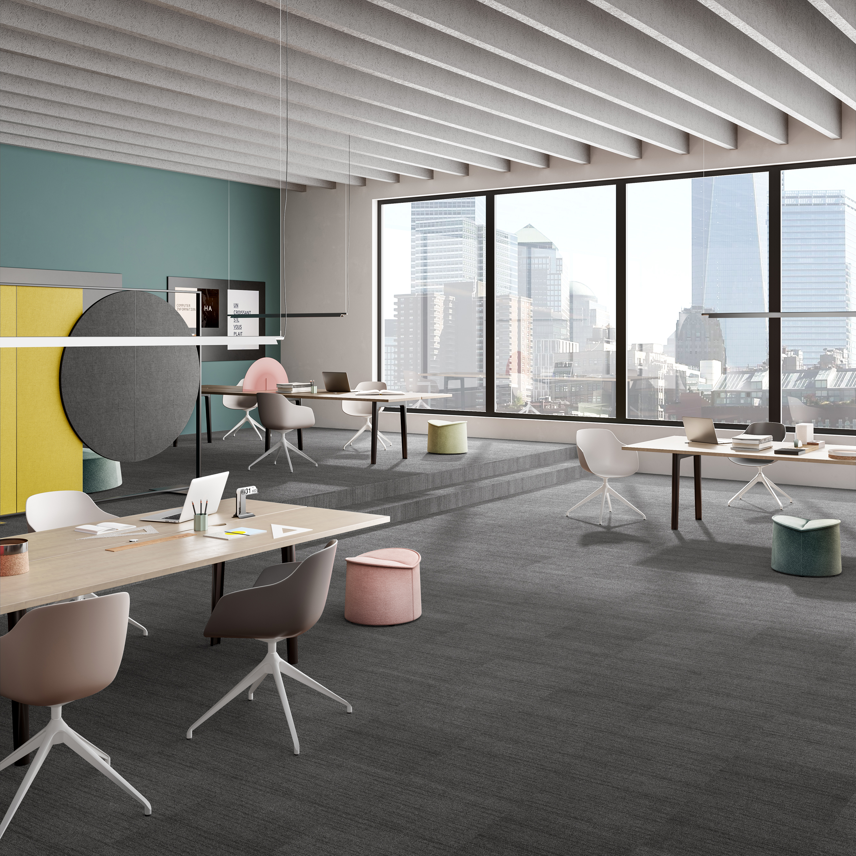 Ковровая плитка Marvel Tile 98 (500*500*6 мм) — купить в Рубцовске