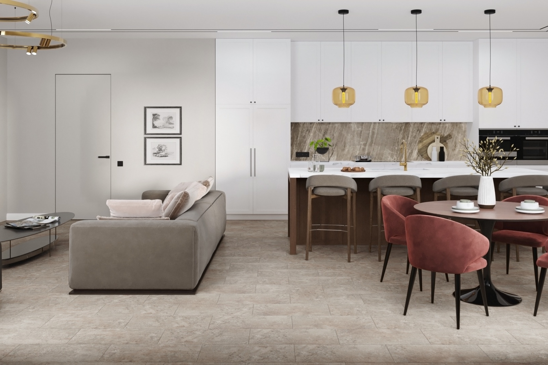 SPC плитка «Damy Floor» Эйгер (610*305*5 мм) — купить в Рубцовске