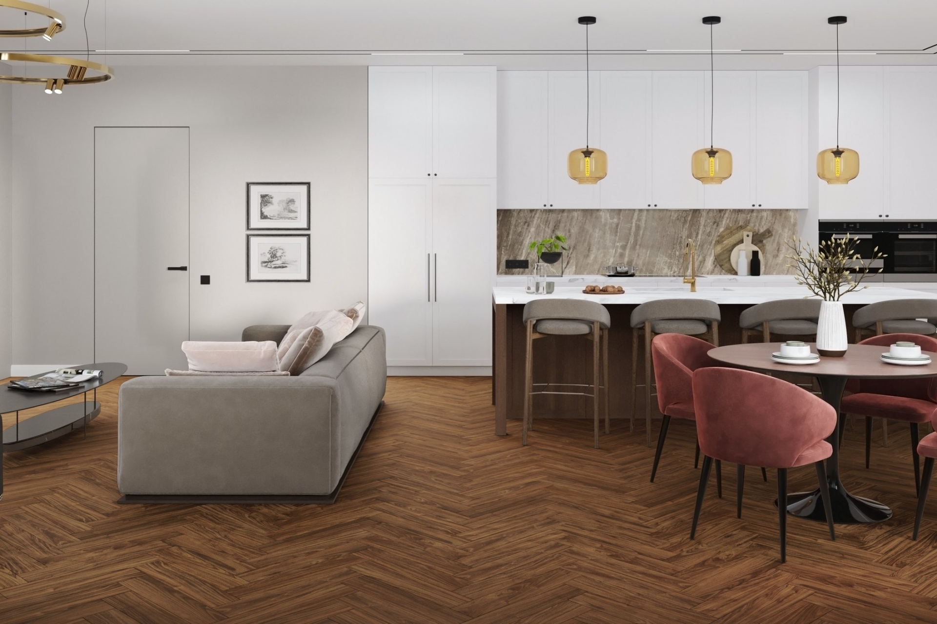 SPC ламинат «Damy Floor» Дерби (615*123*4 мм) — купить в Рубцовске