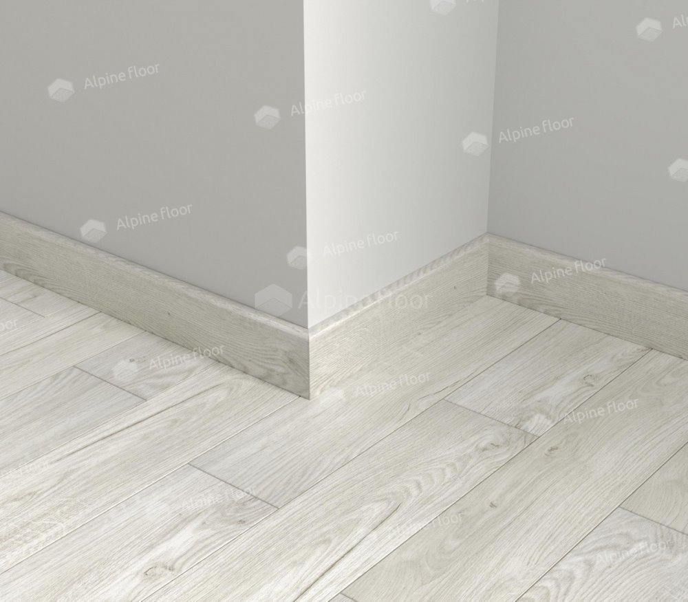 Напольный плинтус Parquet Light Снежный SK 13-11 (2200*12,5*80 мм) — купить в Рубцовске