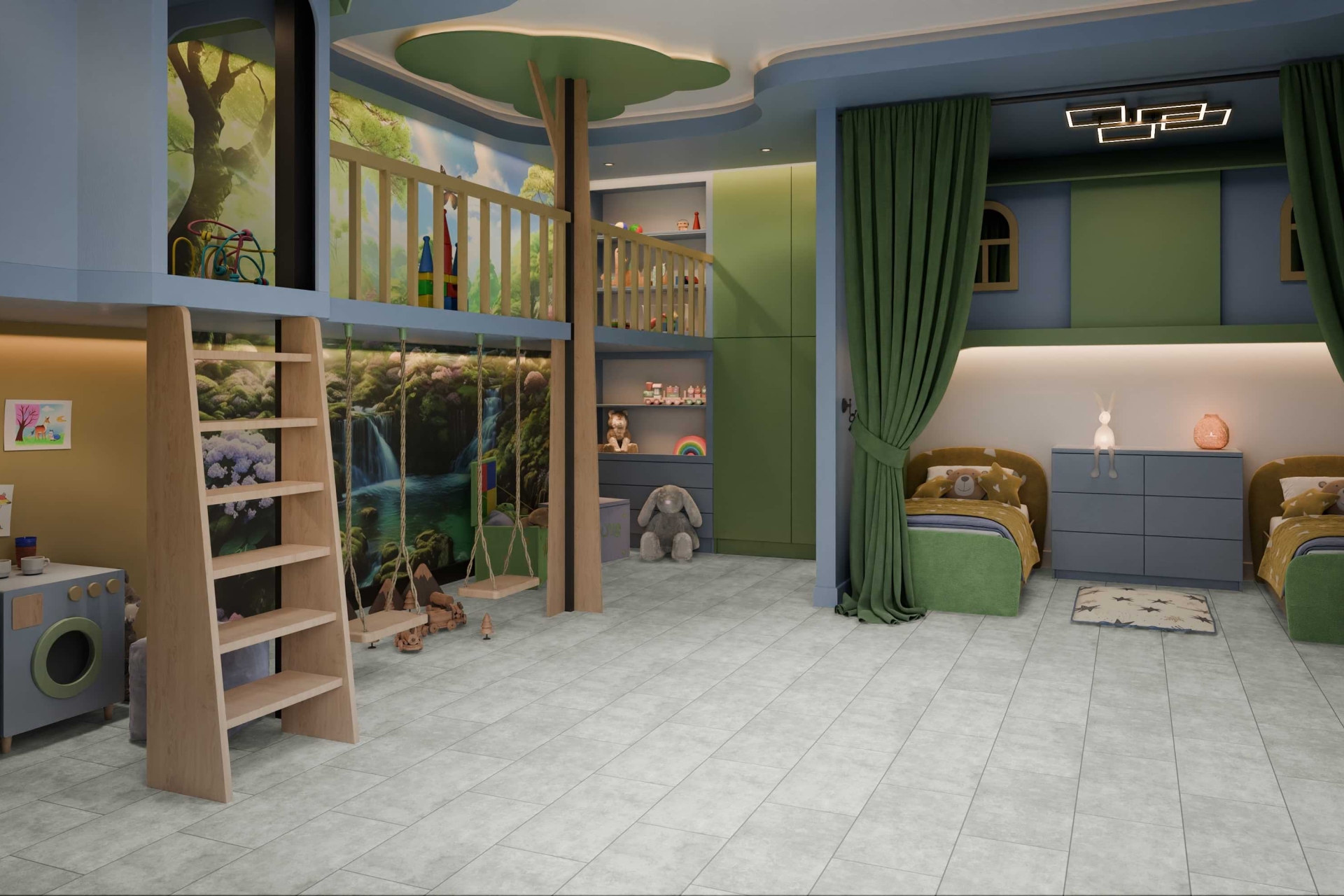 SPC плитка «Damy Floor» Броуд-Пик (610*305*5 мм) — купить в Рубцовске