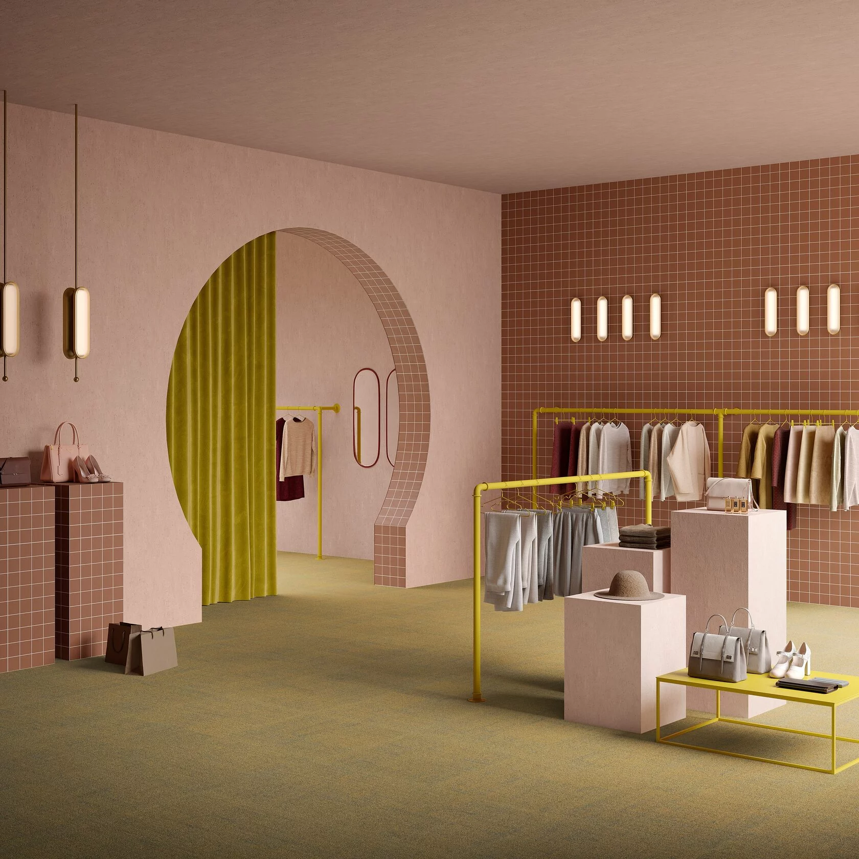 Ковровая плитка Mantra Tile 89 (500*500*6 мм) — купить в Рубцовске