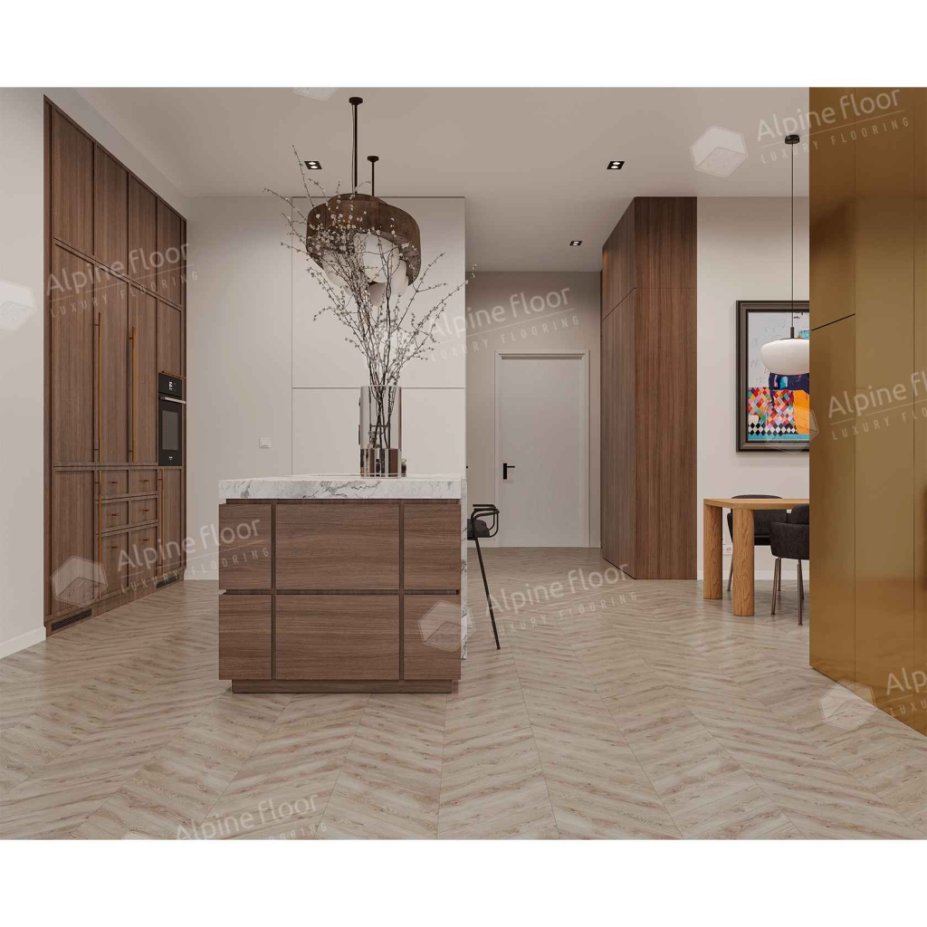 SPC ламинат "Alpine Floor" Гикори (600*127*5 мм) — купить в Рубцовске