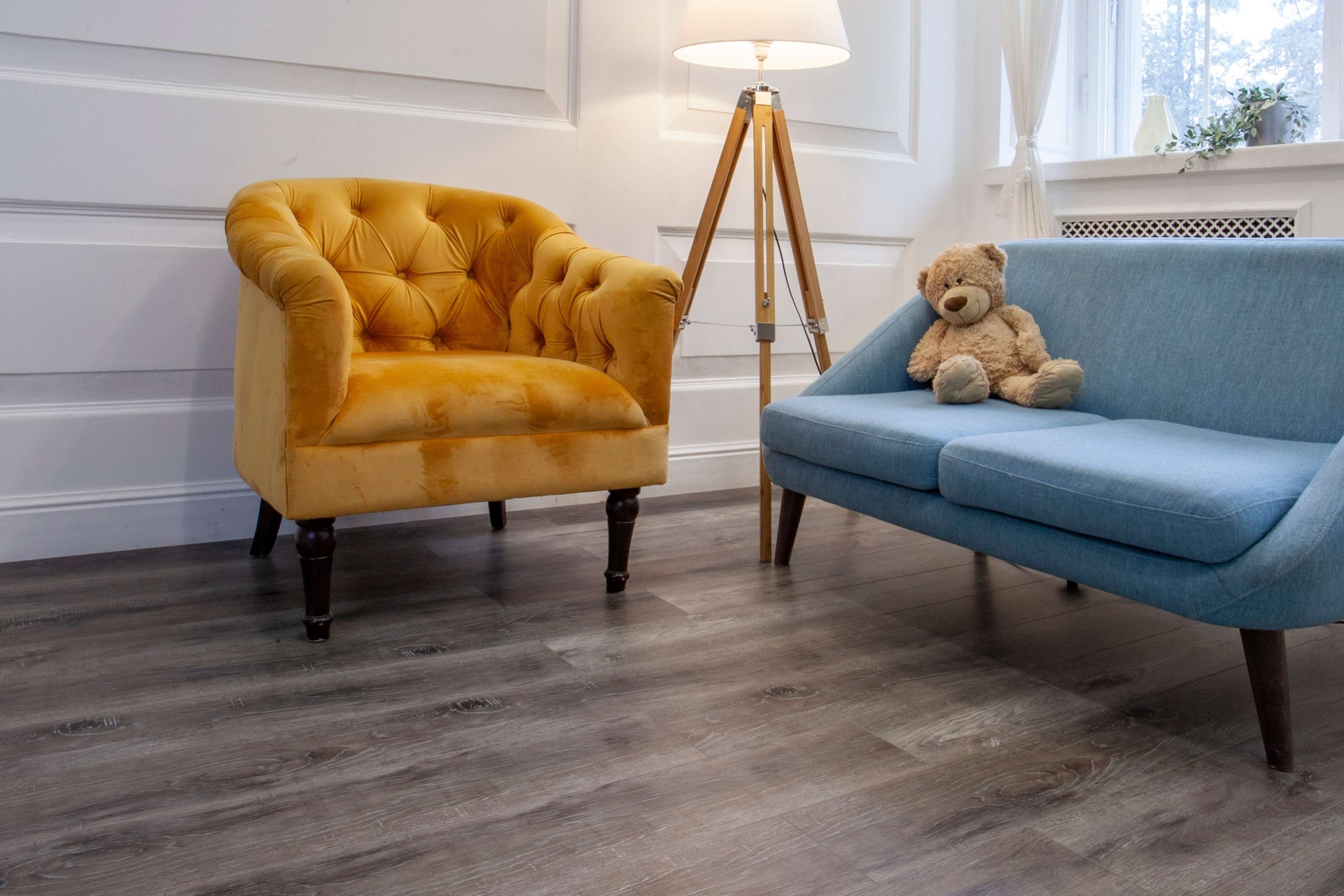 SPC ламинат «Damy Floor» Дуб Рустикальный Черный (1220*180*4 мм) — купить в Рубцовске