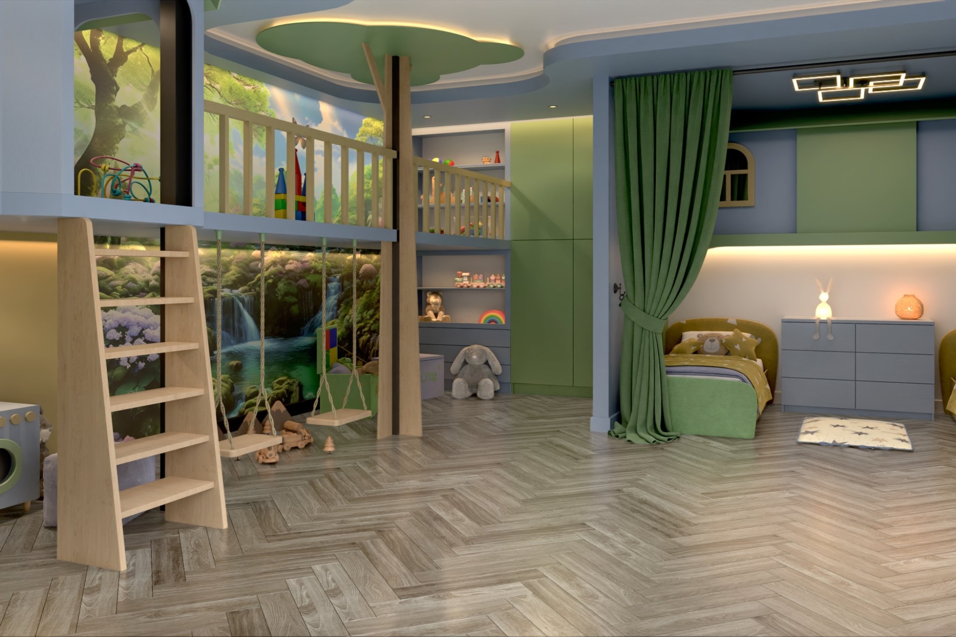 Инженерный паркет «Damy Floor» Скандинавский (укладка елочкой) — купить в Рубцовске