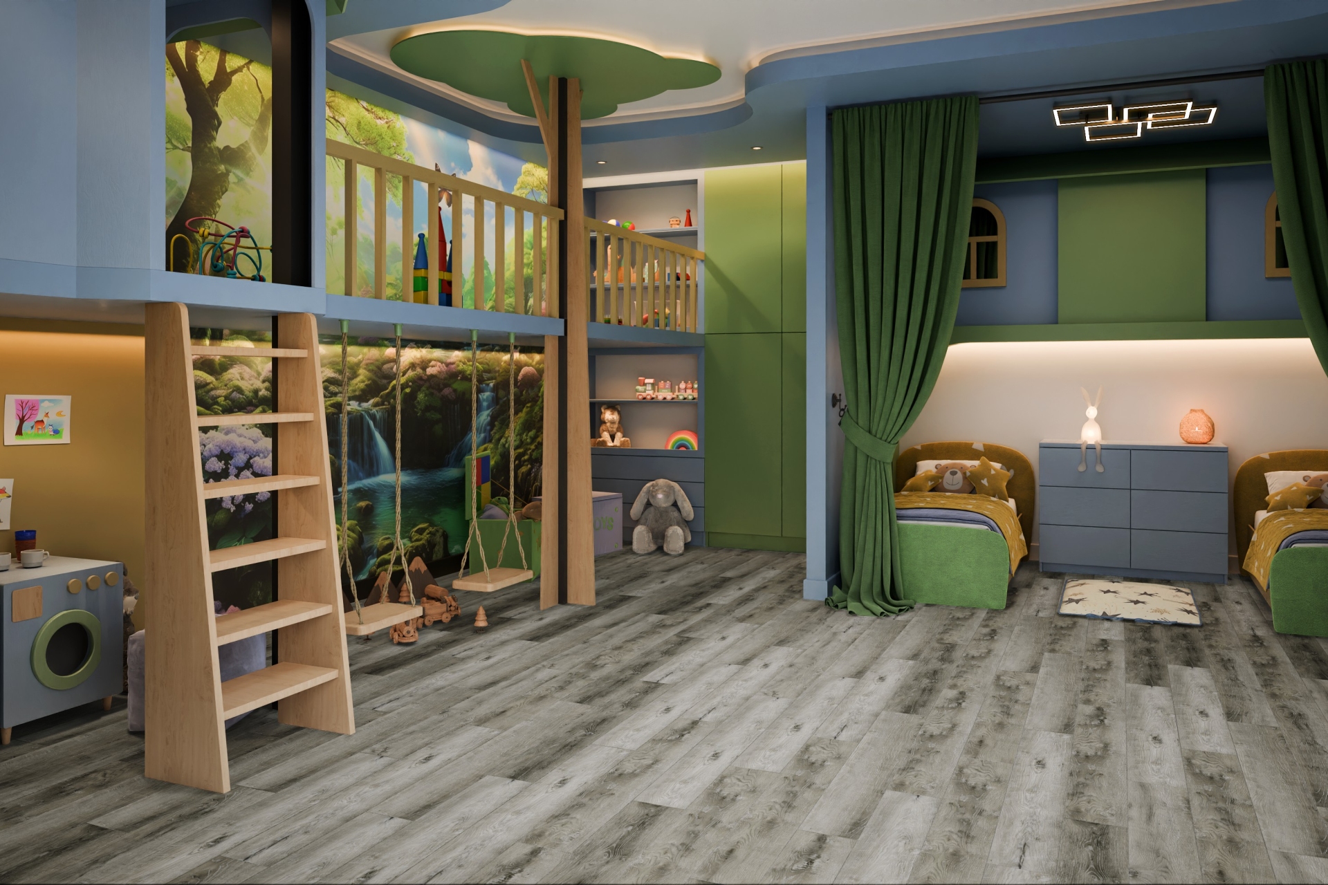 Усовершенствованная кварц-виниловая плитка «Damy Floor» Дуб Рустикальный Серый (1227*187*2,5 мм) — купить в Рубцовске