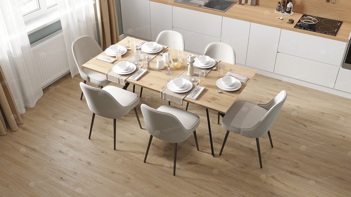 SPC ламинат "Alpine Floor" Ларго (1220*183*3,5 мм) — купить в Рубцовске