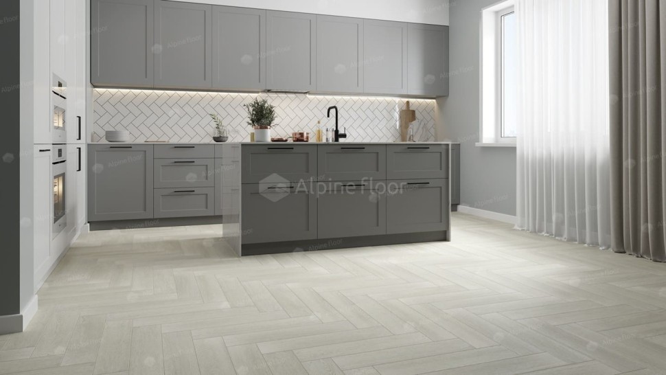 Виниловая плитка "Alpine Floor" Parquet LVT Зимний Лес (590*118*2,5 мм) — купить в Рубцовске