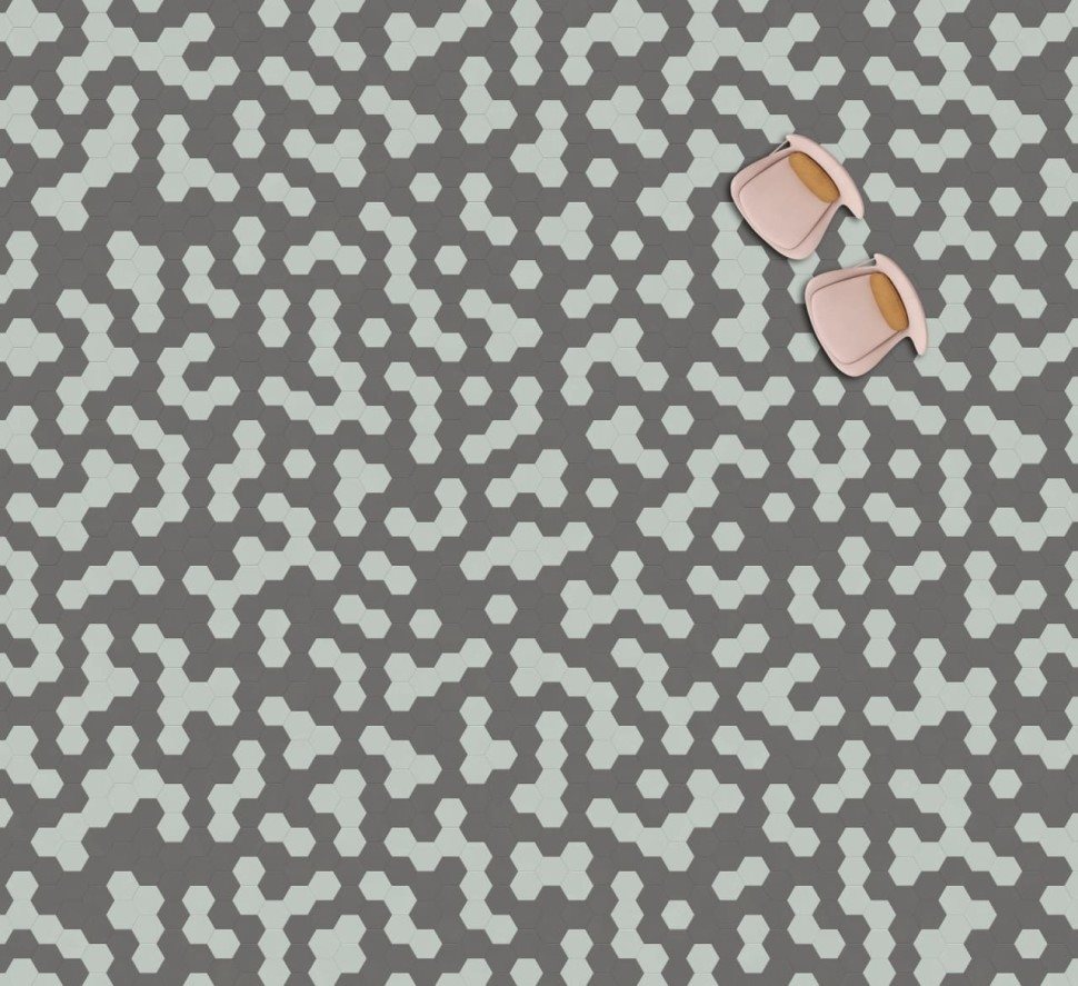 Виниловая плитка "Moduleo" Moods Hexagon 338 (226,32*196*2,5 мм) — купить в Рубцовске