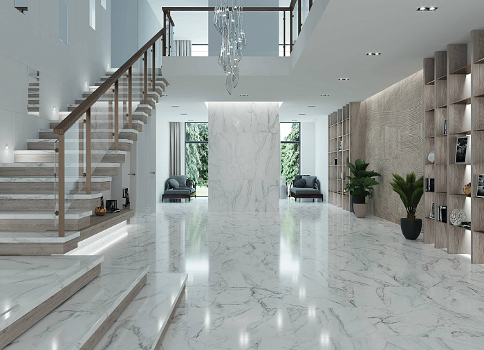 Керамогранит "Estima" Supreme Ferrum (1200*600 мм) Белый — купить в Рубцовске