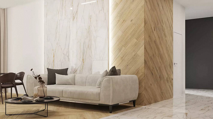 Керамогранит "Estima" Supreme Ferrum (1200*600 мм) Белый — купить в Рубцовске