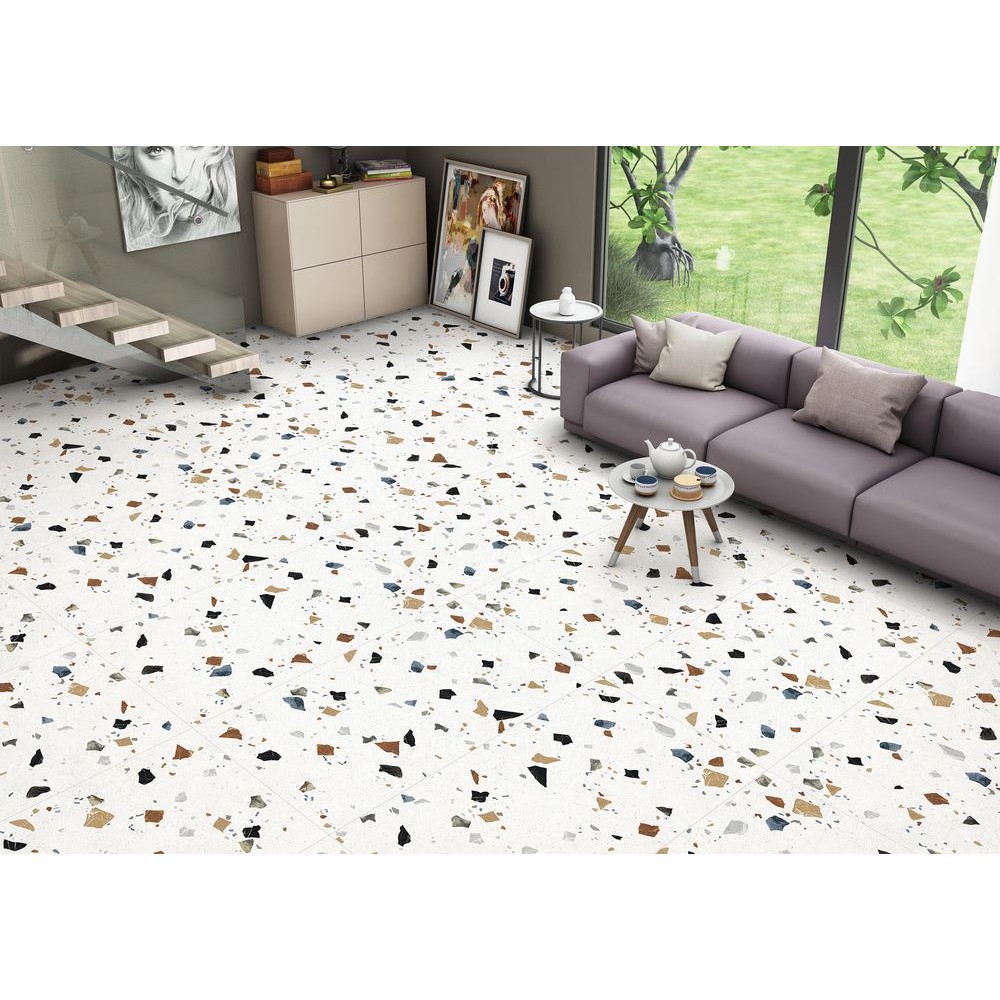 Керамогранит "Ennface" 600*1200 Frammenti Матовый Белый — купить в Рубцовске