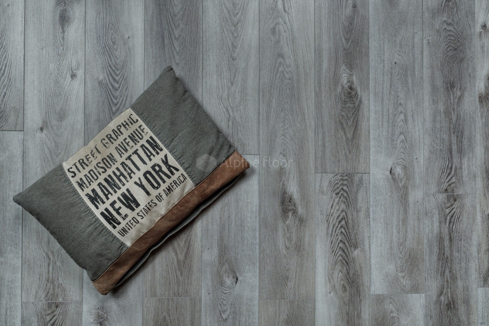 Замковая ПВХ плитка "Alpine Floor" Дуб гранит  (1524*180*8мм) — купить в Рубцовске