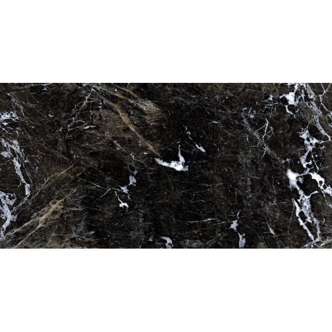 Керамогранит "Gresse" 600*1200 Simbel Carbon Чёрно-белый Мрамор — купить в Рубцовске
