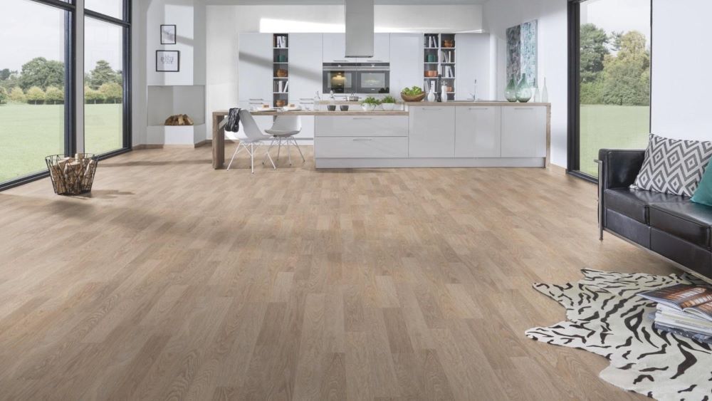 Ламинат "Kronospan" Forte Classic Дуб Льняной 4283 (1285*192*8 мм) — купить в Рубцовске