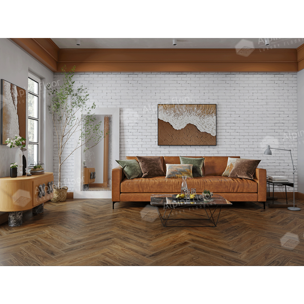 SPC ламинат "Alpine Floor" Орех Кенари (600*125*4 мм) — купить в Рубцовске