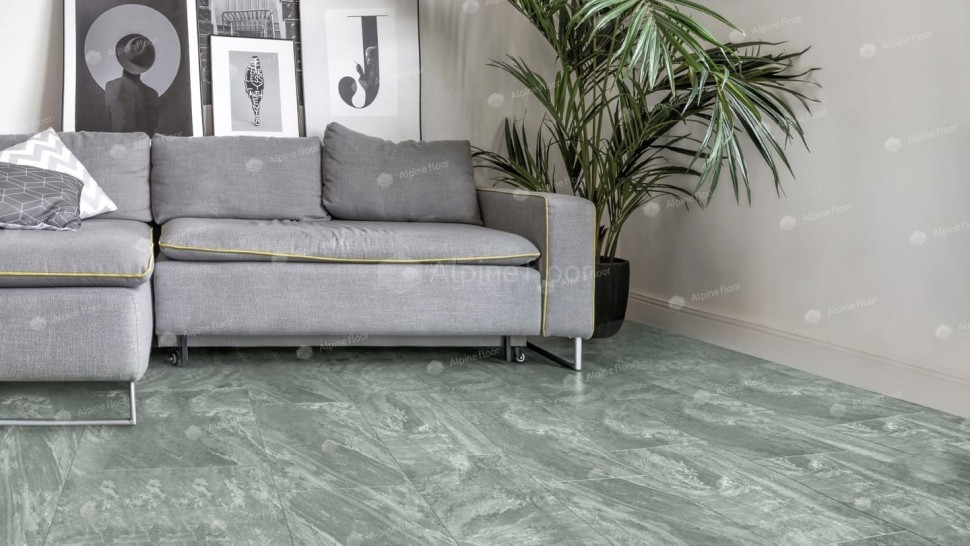 Виниловая плитка "Alpine Floor" Light Stone Хэмпшир (608*303*2,5 мм) — купить в Рубцовске