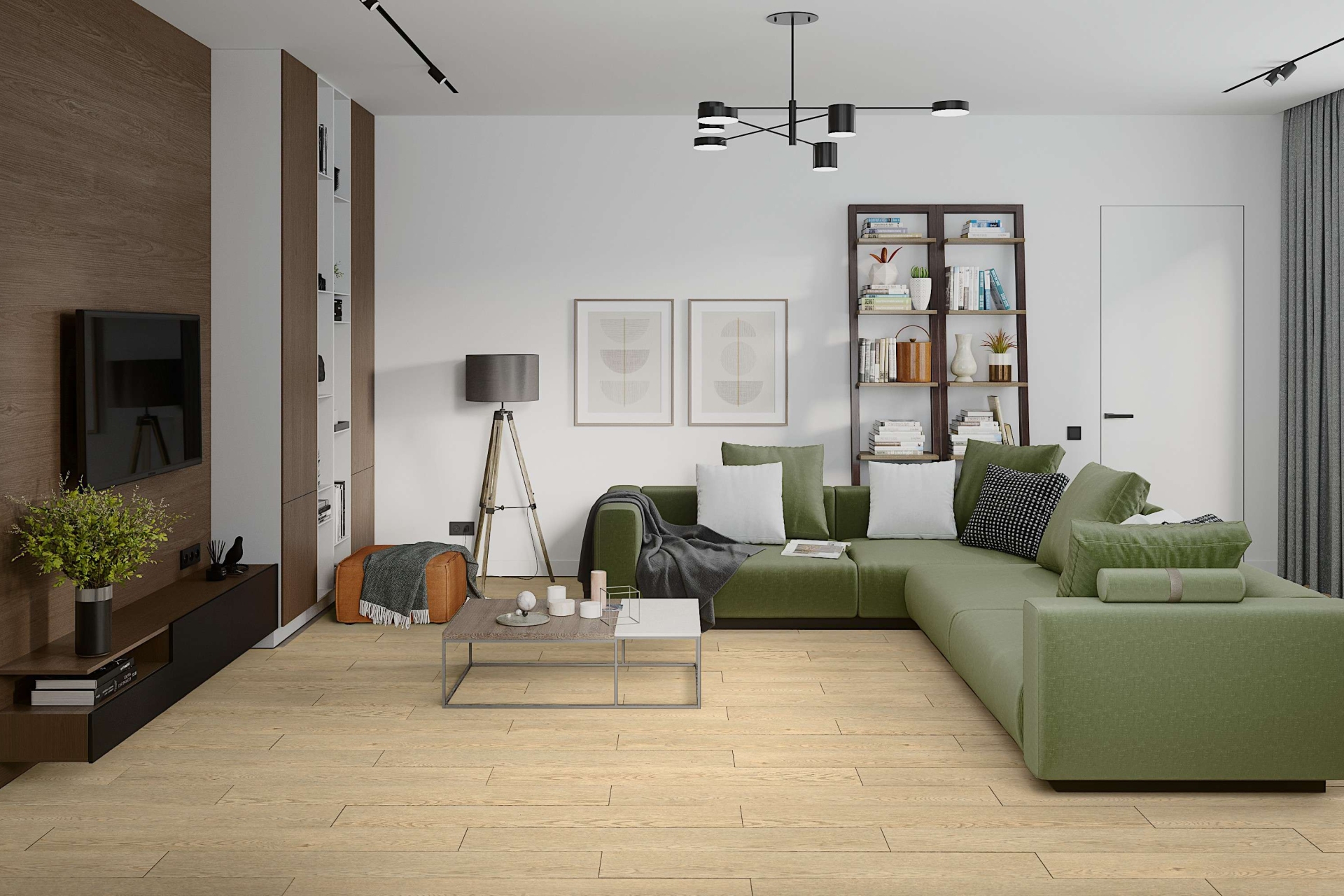 SPC ламинат «Damy Floor» Дуб Латте (1220*180*4 мм) — купить в Рубцовске