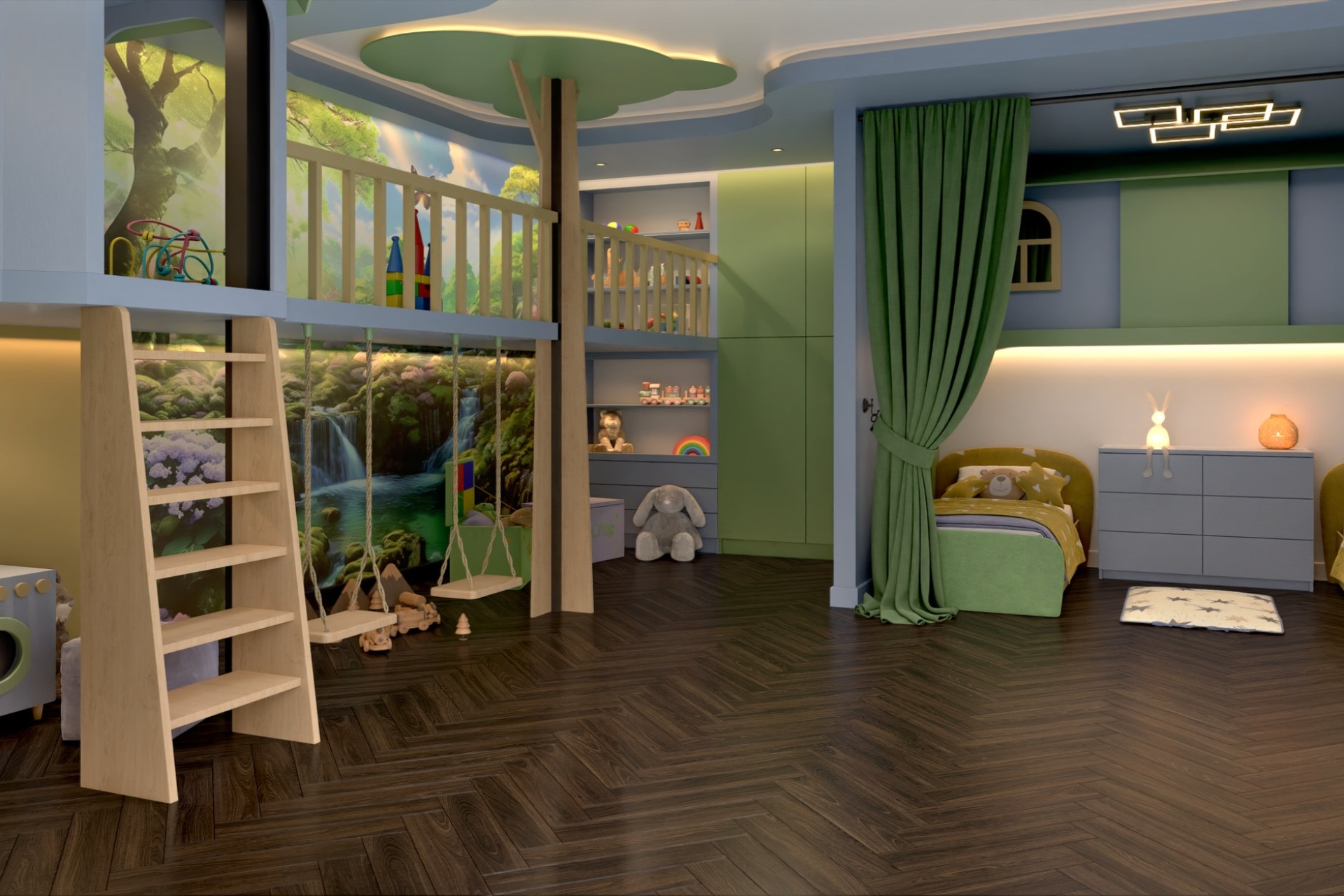 Инженерный паркет «Damy Floor» Каштановый (укладка елочкой) — купить в Рубцовске