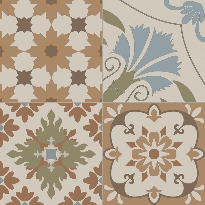 Керамогранит Jam Beige 405x405 неполированный мультиколор JA01 — купить в Рубцовске