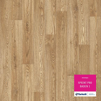 Линолеум полукоммерческий "Tarkett" Sprint Pro Baden 1 (3,5м) — фото и характеристики